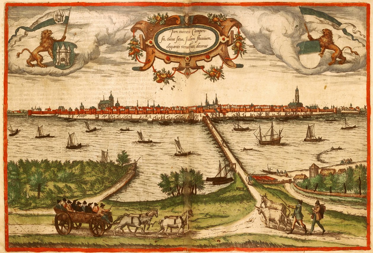 Kampan, Alemanha de Georg and Hogenberg Franz (1535 90) Braun