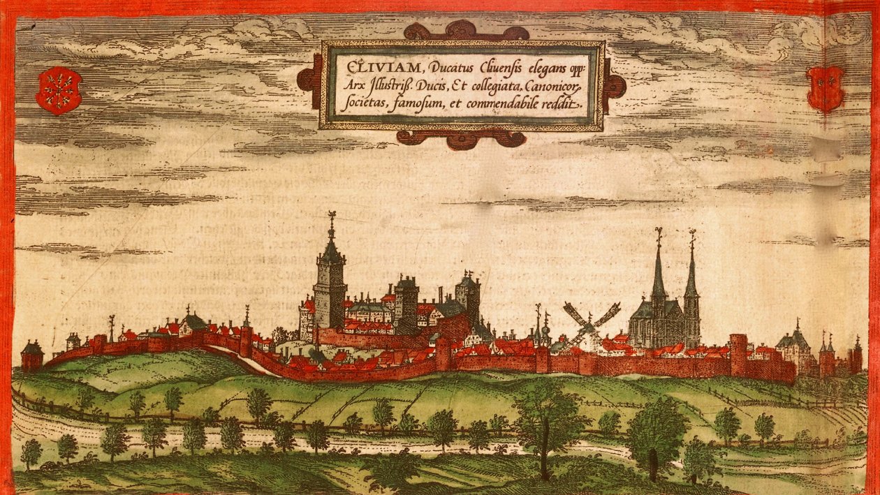 Kleve, Alemanha de Georg and Hogenberg Franz (1535-90) Braun