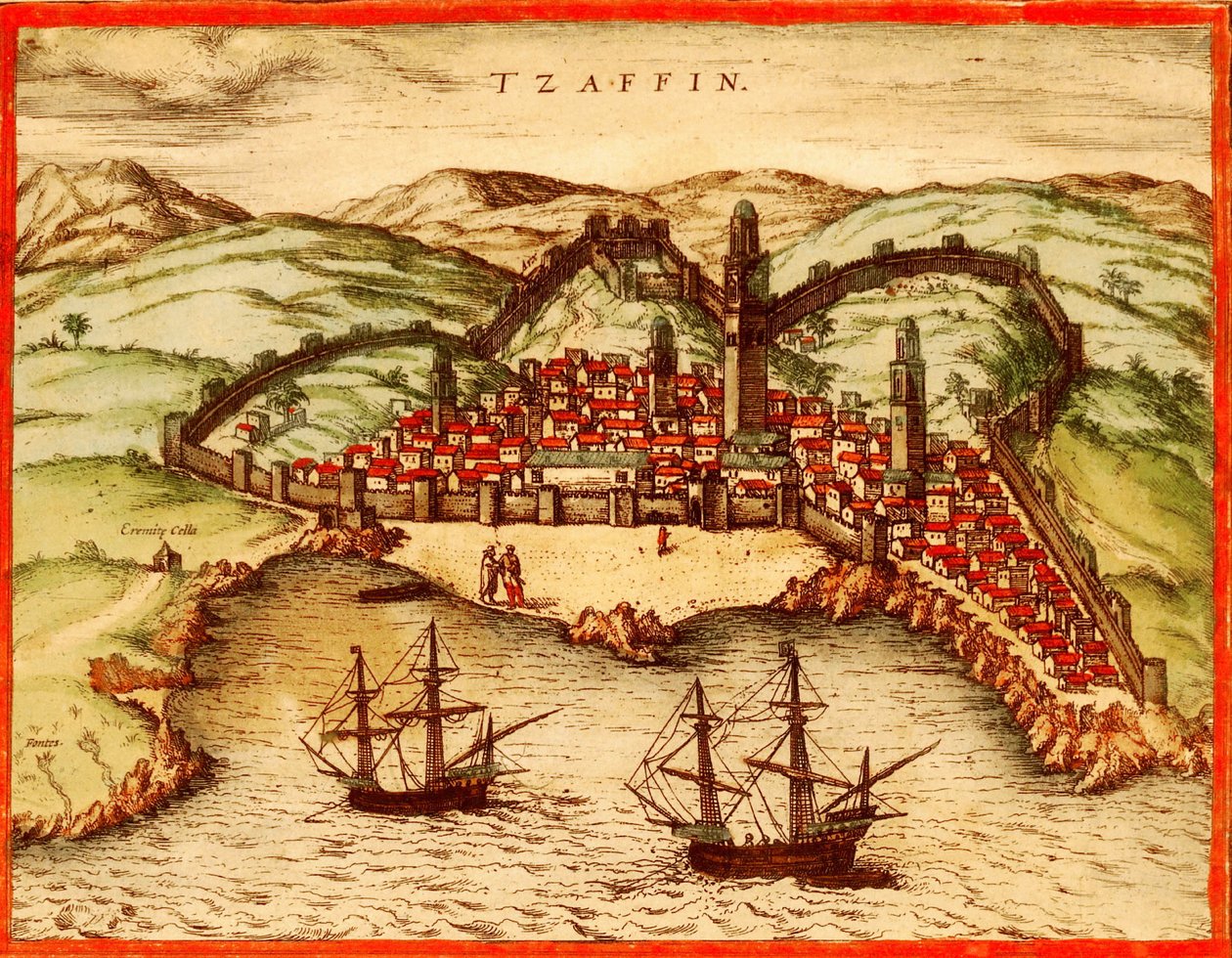 Safi, Marrocos de Georg and Hogenberg Franz (1535 90) Braun