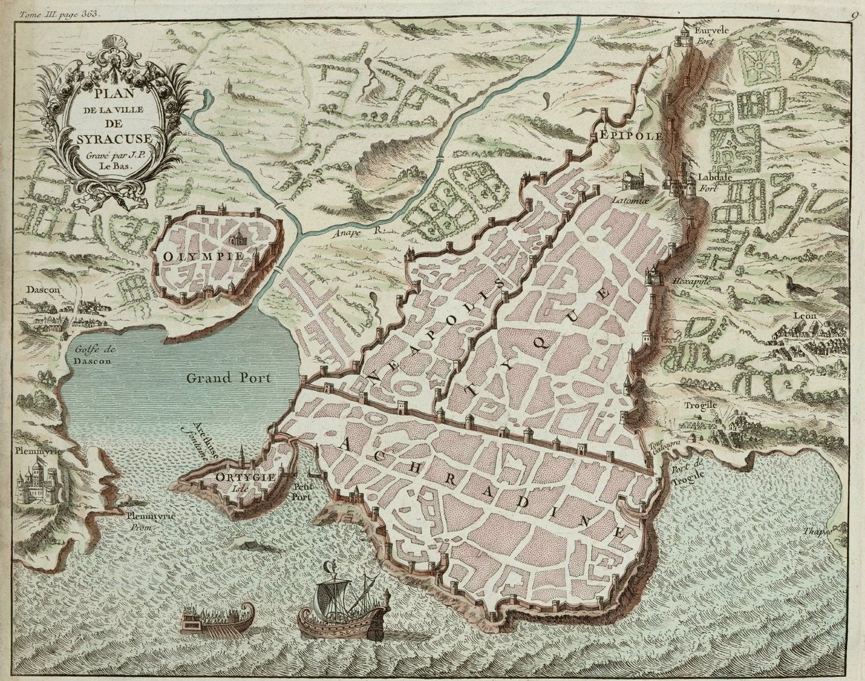 Sicília de Georg and Hogenberg Franz (1535 90) Braun
