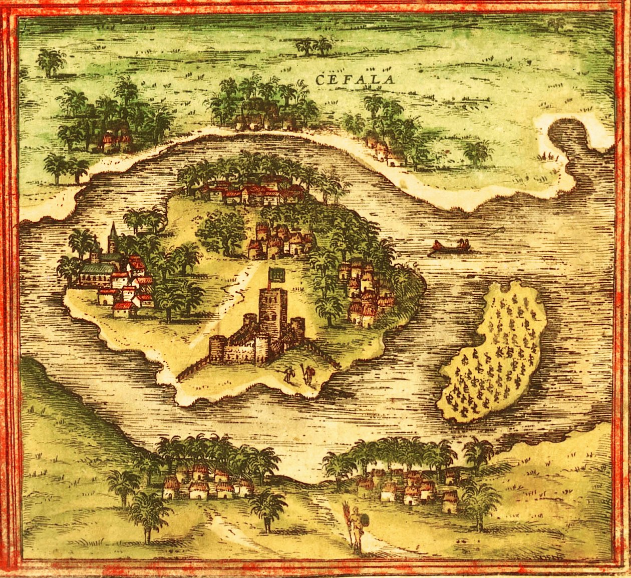Sofala, Mozambique de Georg and Hogenberg Franz (1535 90) Braun