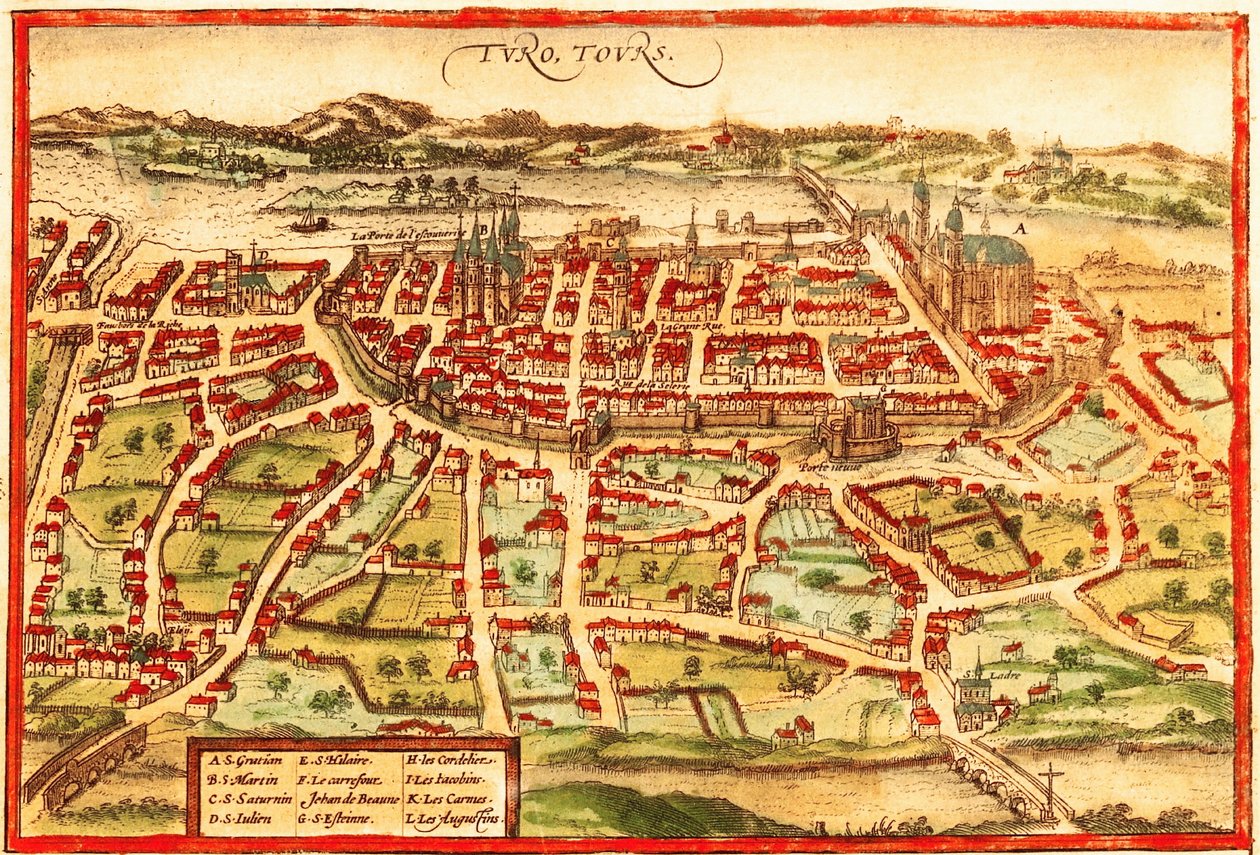 Toulon, França de Georg and Hogenberg Franz (1535 90) Braun