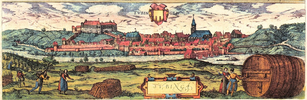 Tubingen de Georg and Hogenberg Franz (1535 90) Braun