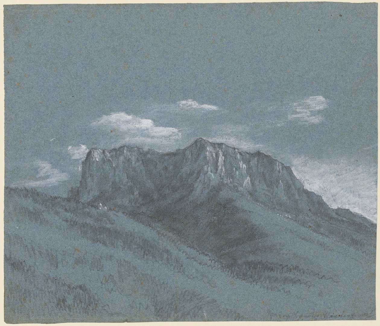 O Rauschberg de Georg von Dillis