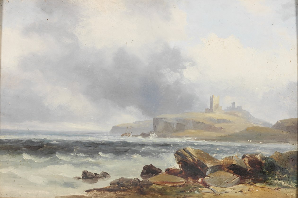 Dunstanburgh Castle de George Balmer