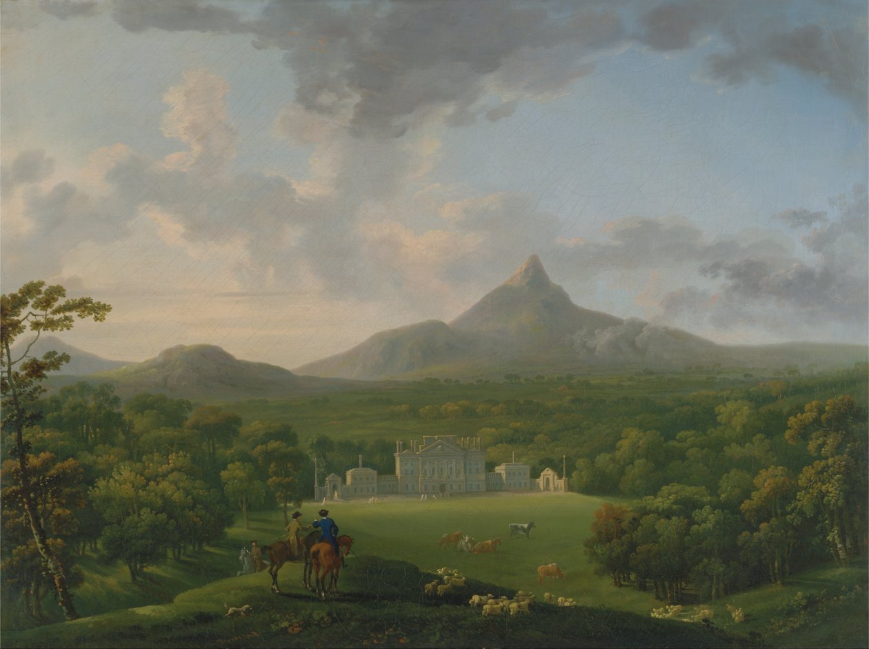 Powerscourt, Condado de Wicklow, Irlanda de George Barret