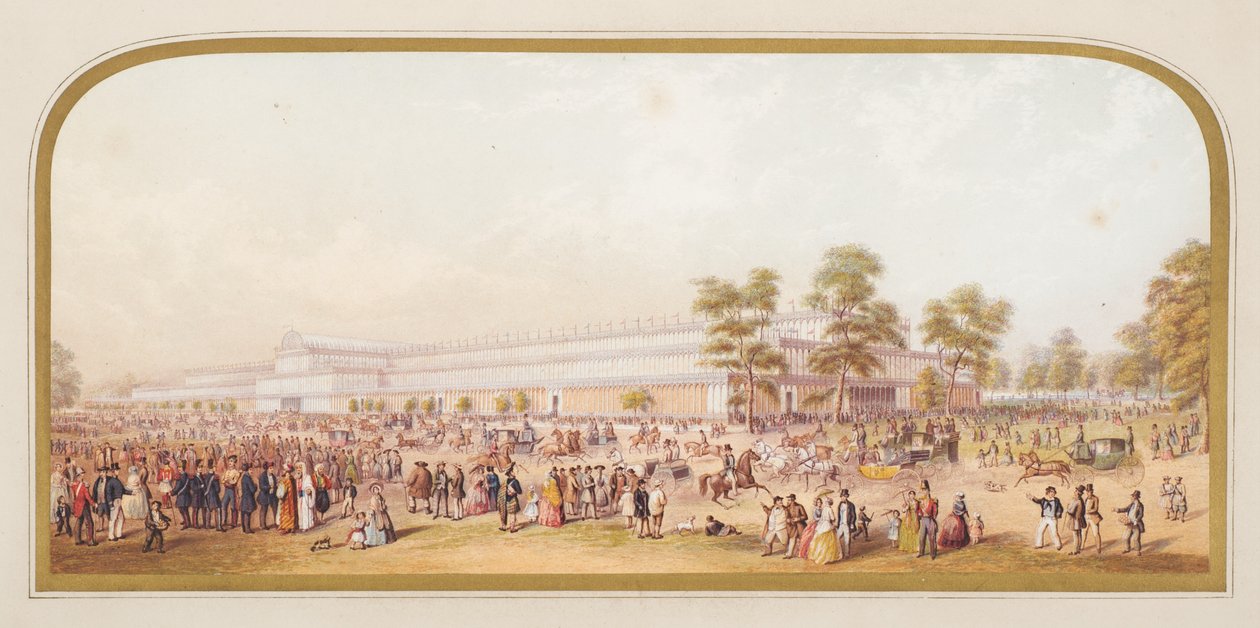 O palácio de cristal de George Baxter