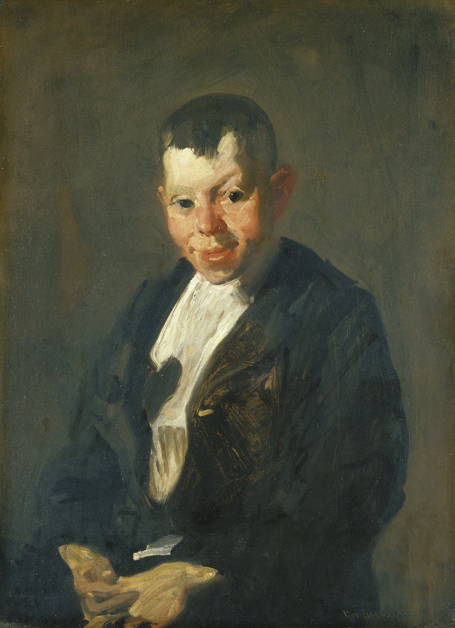 O jornaleiro de George Wesley Bellows