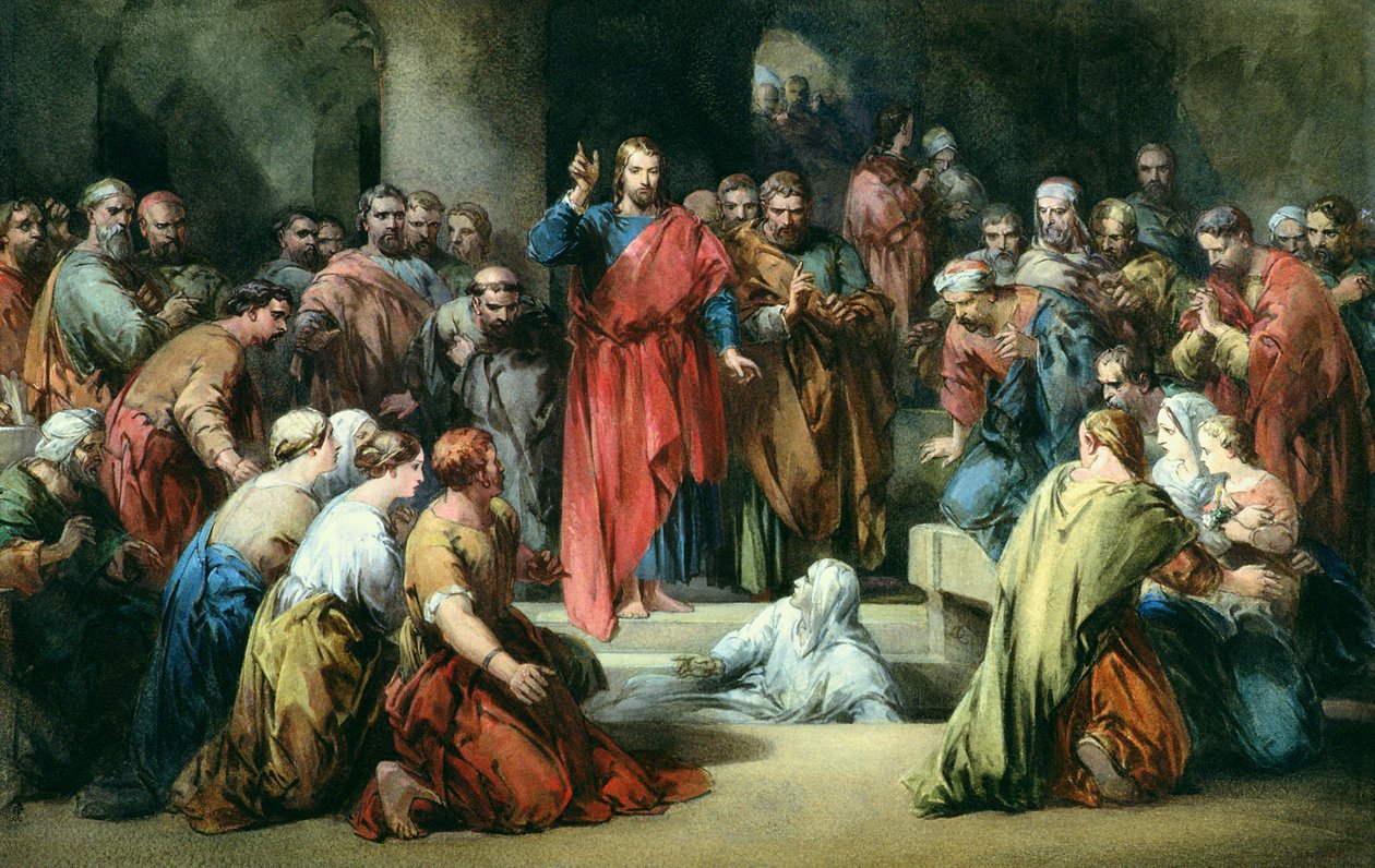 O levantamento de Lázaro de George Cattermole