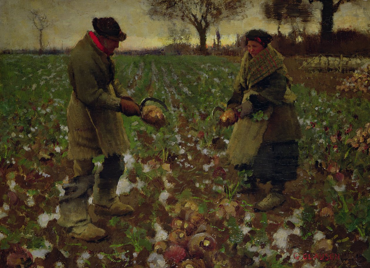 Dezembro de 1888 de George Clausen