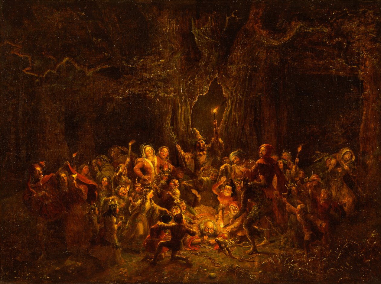 Hernes Oak das alegres esposas de Windsor, V, v de George Cruikshank