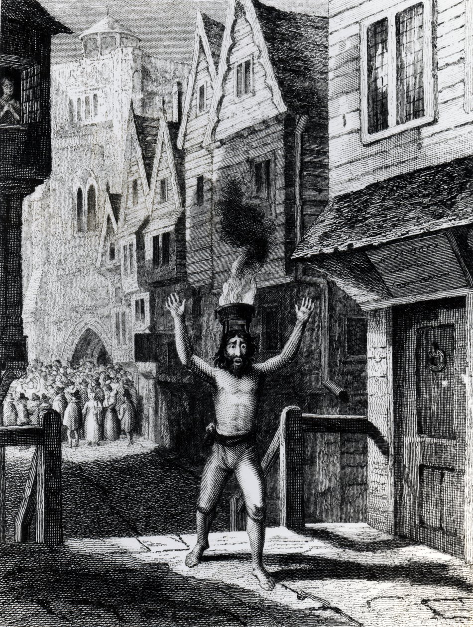 Águia de Salomão, gravada por Davenport, publicada por Thomas Tegg and Son, 1835 de George Cruikshank