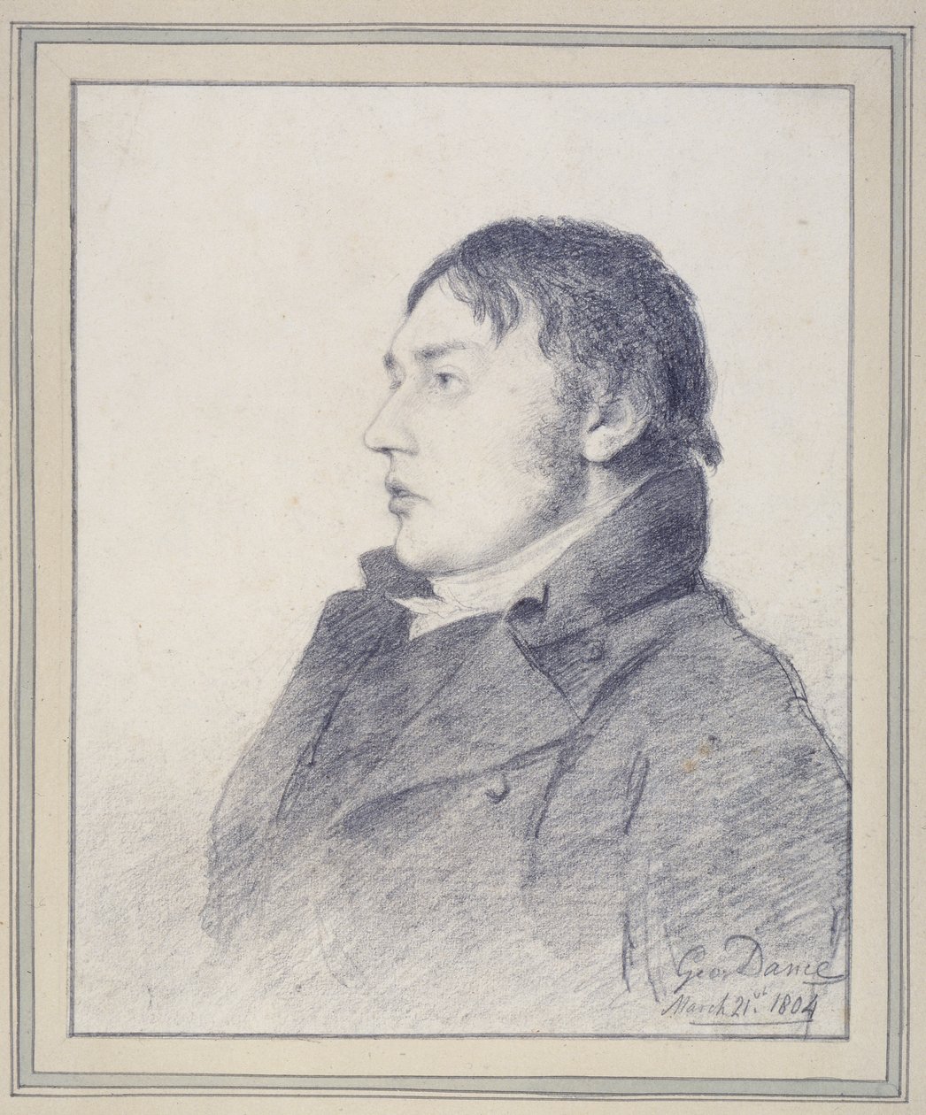 Samuel Taylor Coleridge, 21 de março de 1804 de George Dance