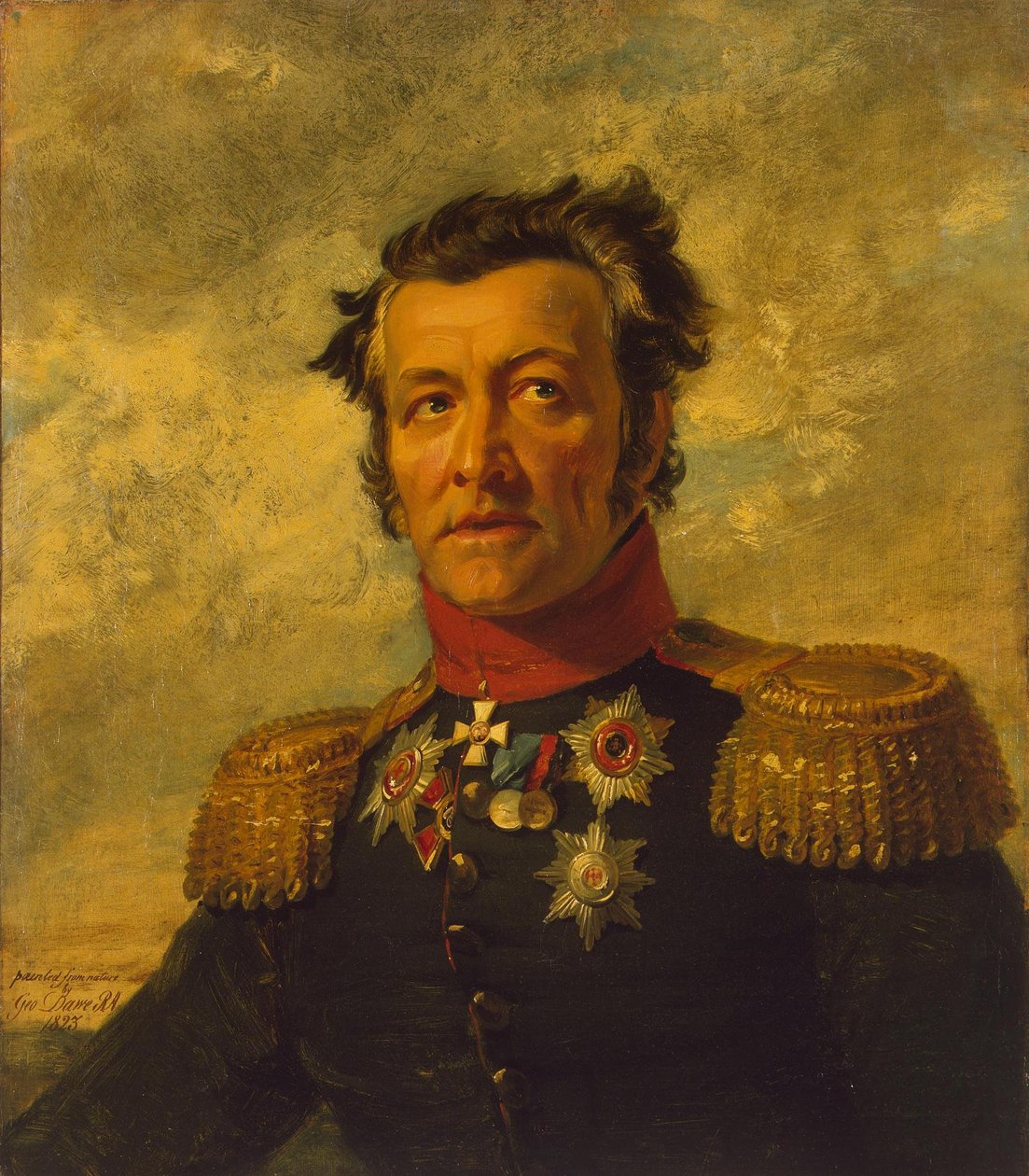 Retrato de Grigory Maximobich Berg 1-st 16.08.1765 26.03.1833, russo generaln de George Dawe