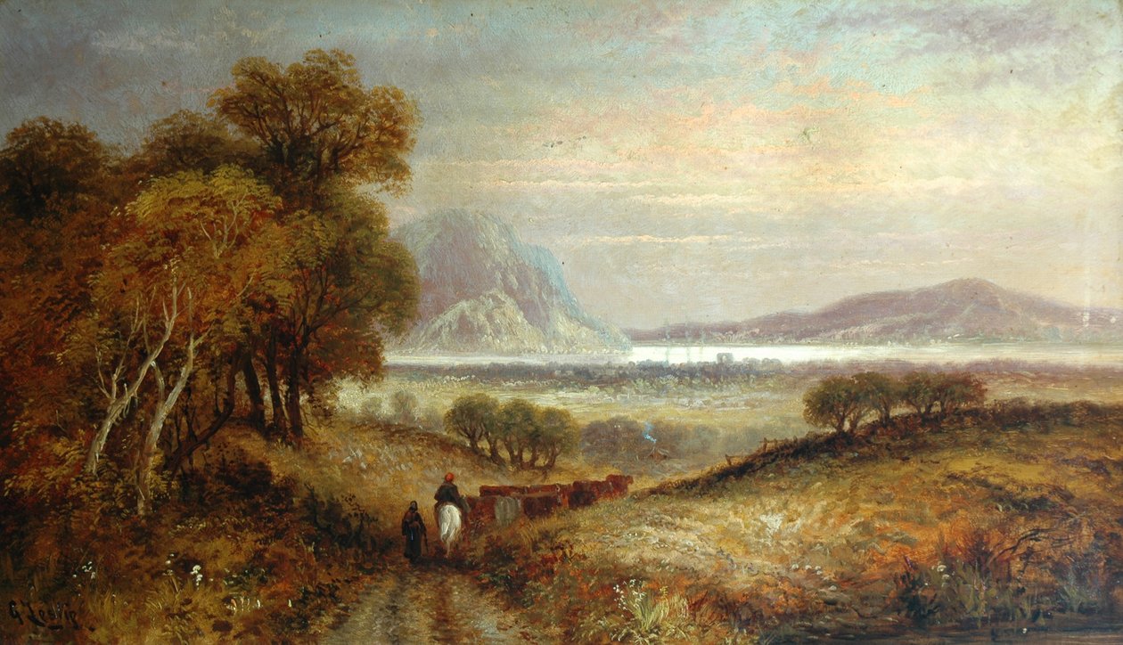Paisagem, c.1855 de George Dunlop Leslie