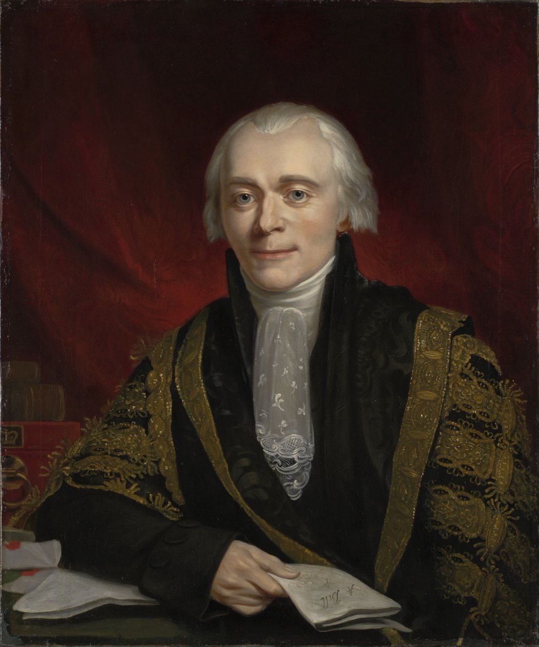 Retrato de Spencer Perceval, Primeiro Ministro (1762-1812) de George Francis Joseph