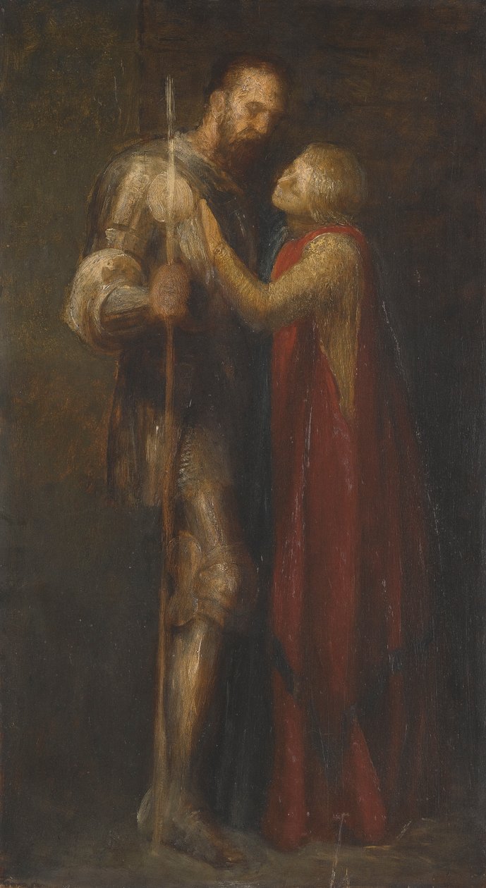 Cavaleiro e Donzela de George Frederick Watts