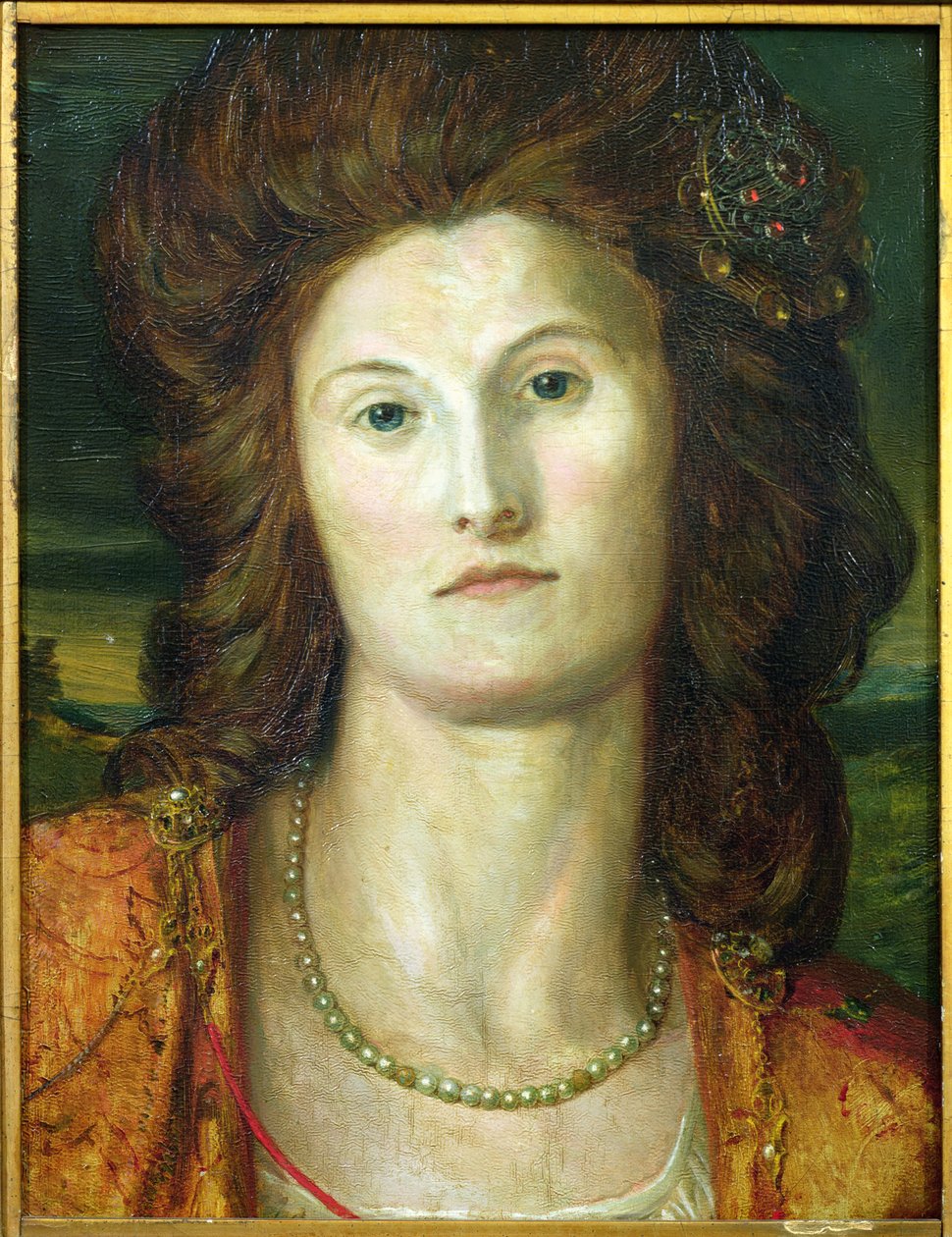 Retrato de Lady Ashburton (d.1857) de George Frederick Watts