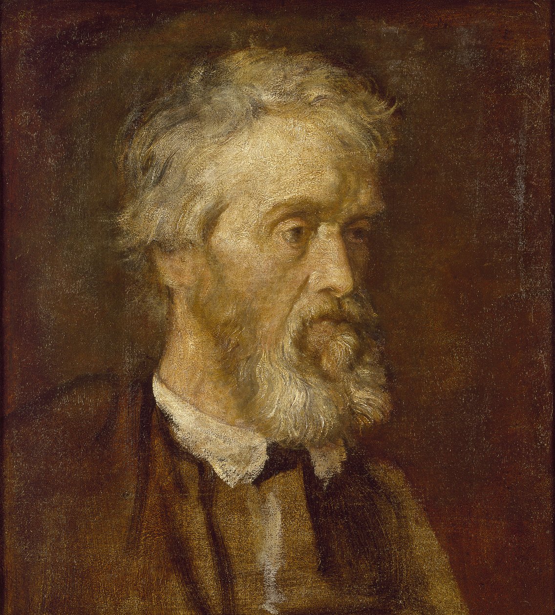 Retrato de Thomas Carlyle, do século XIX de George Frederick Watts