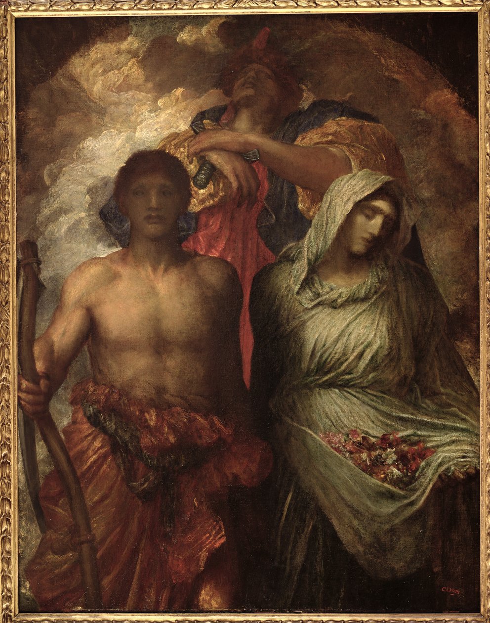 Tempo, Morte e Julgamento, c.1895 de George Frederick Watts