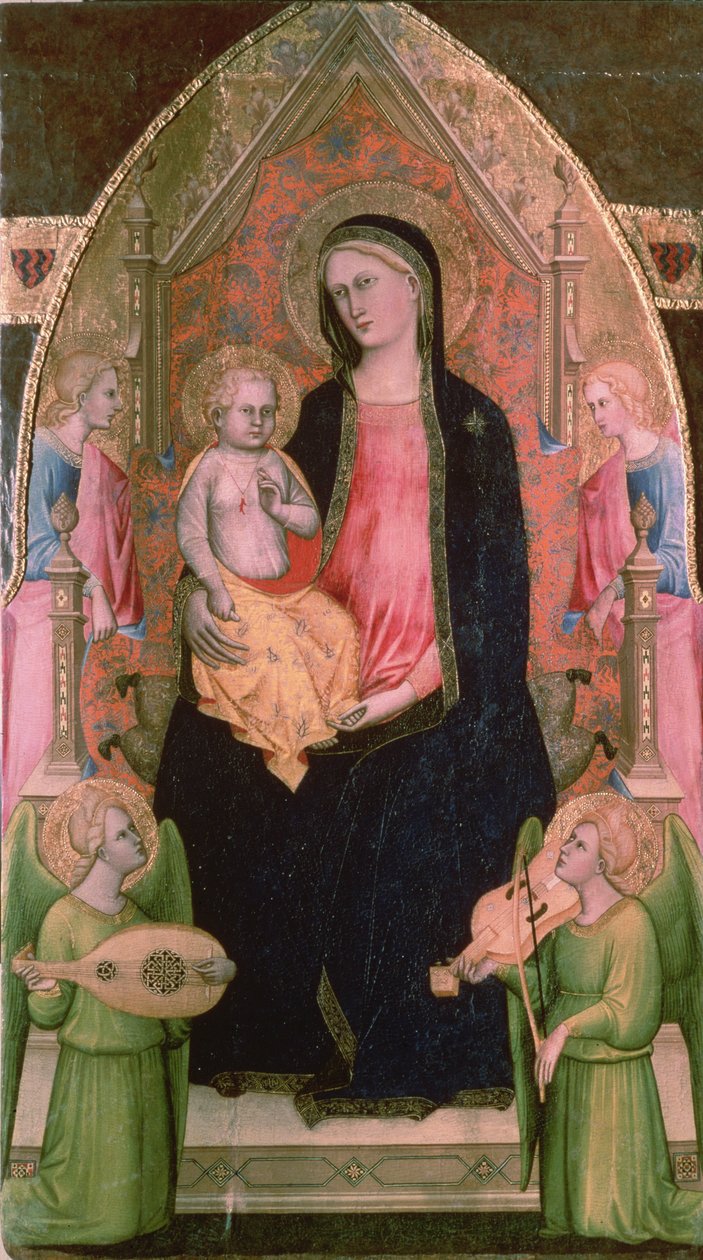 Madonna e criança (século XIV) de George Gaston Christiani