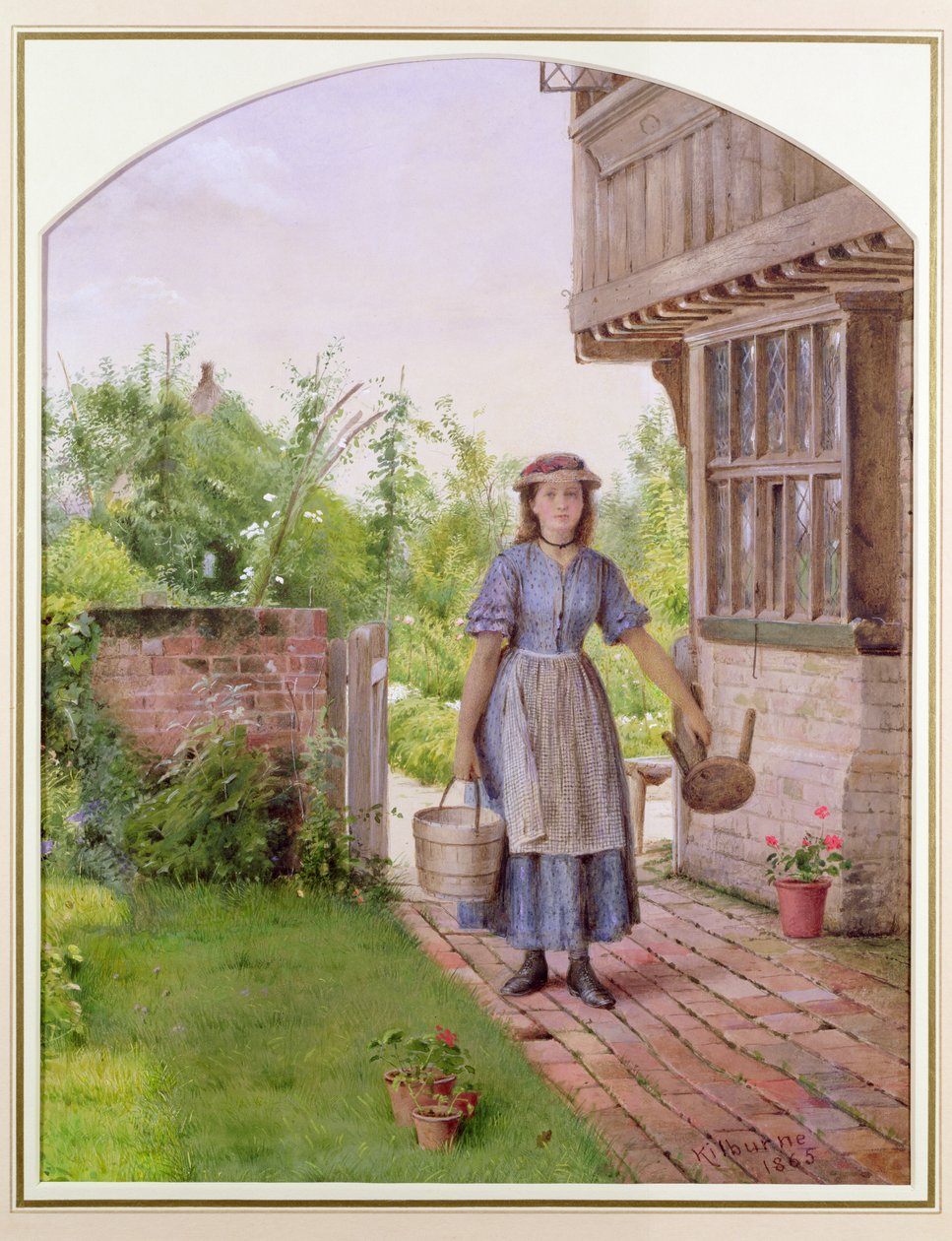 A jovem leiteira de George Goodwin Kilburne