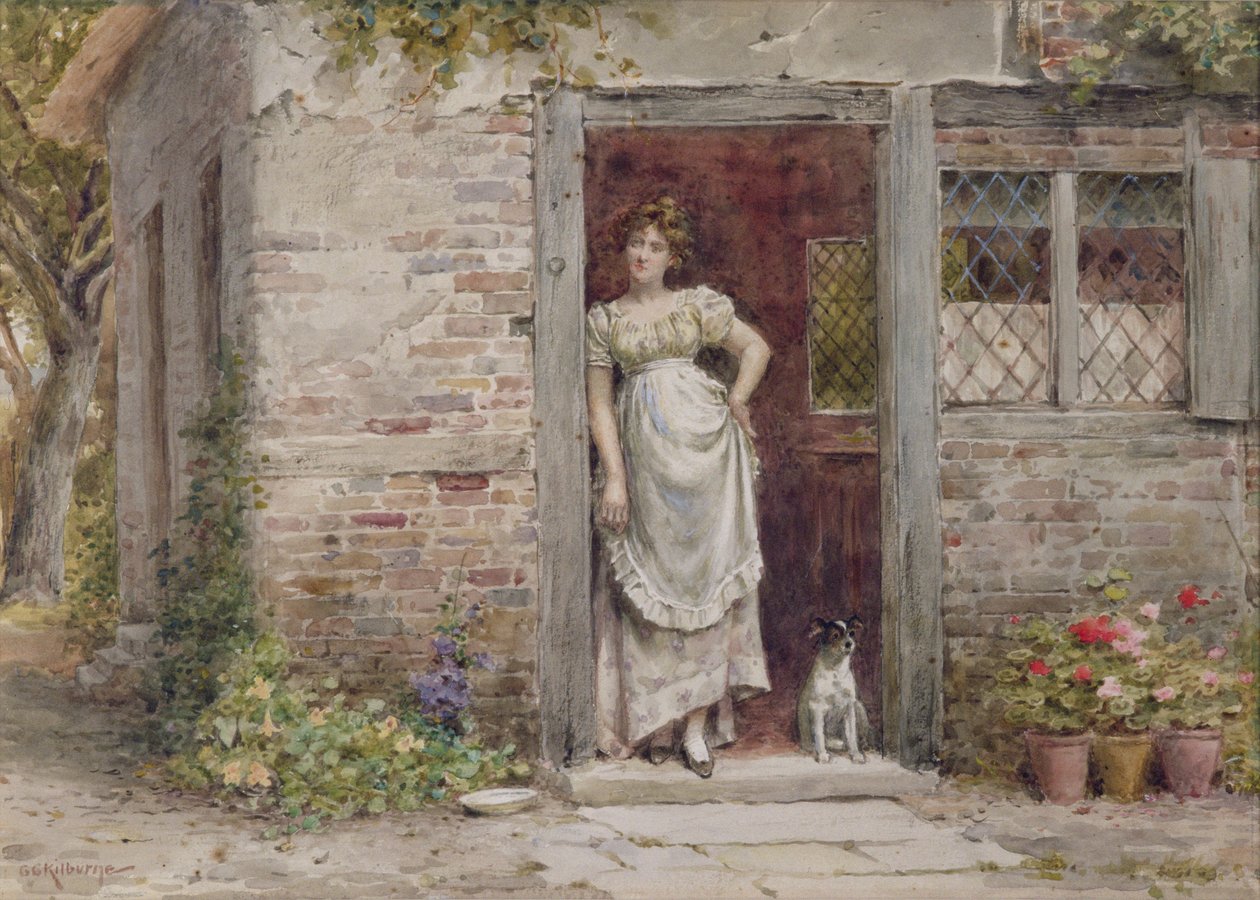 Esperando o Post de George Goodwin Kilburne