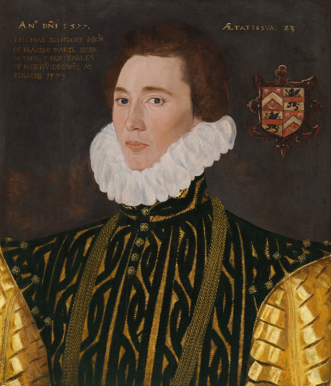 Retrato de Thomas Slingsby (1556-1579) de George Gower
