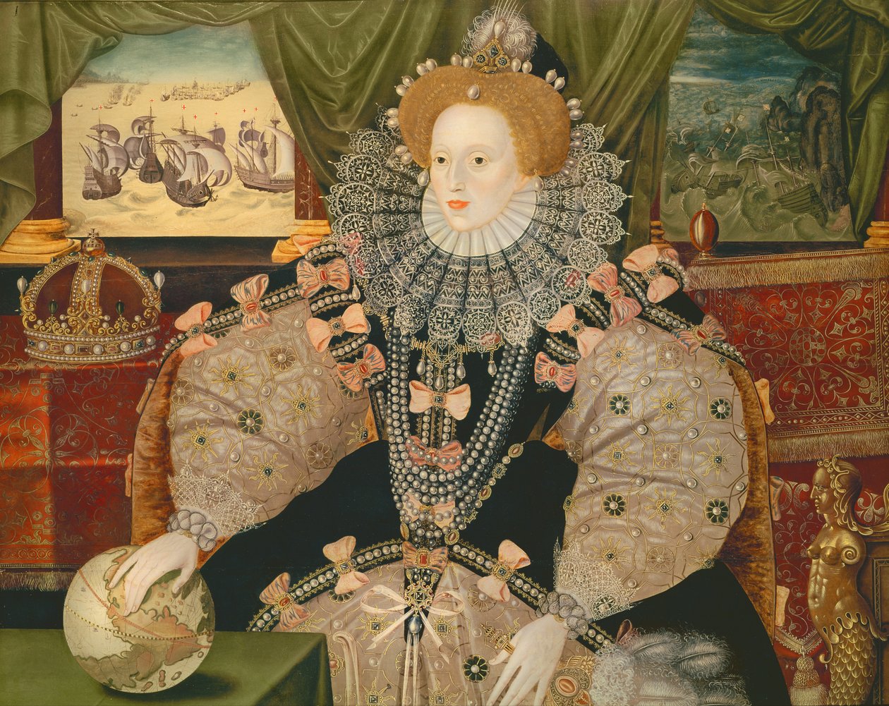 O retrato da armada, c.1588 de George Gower