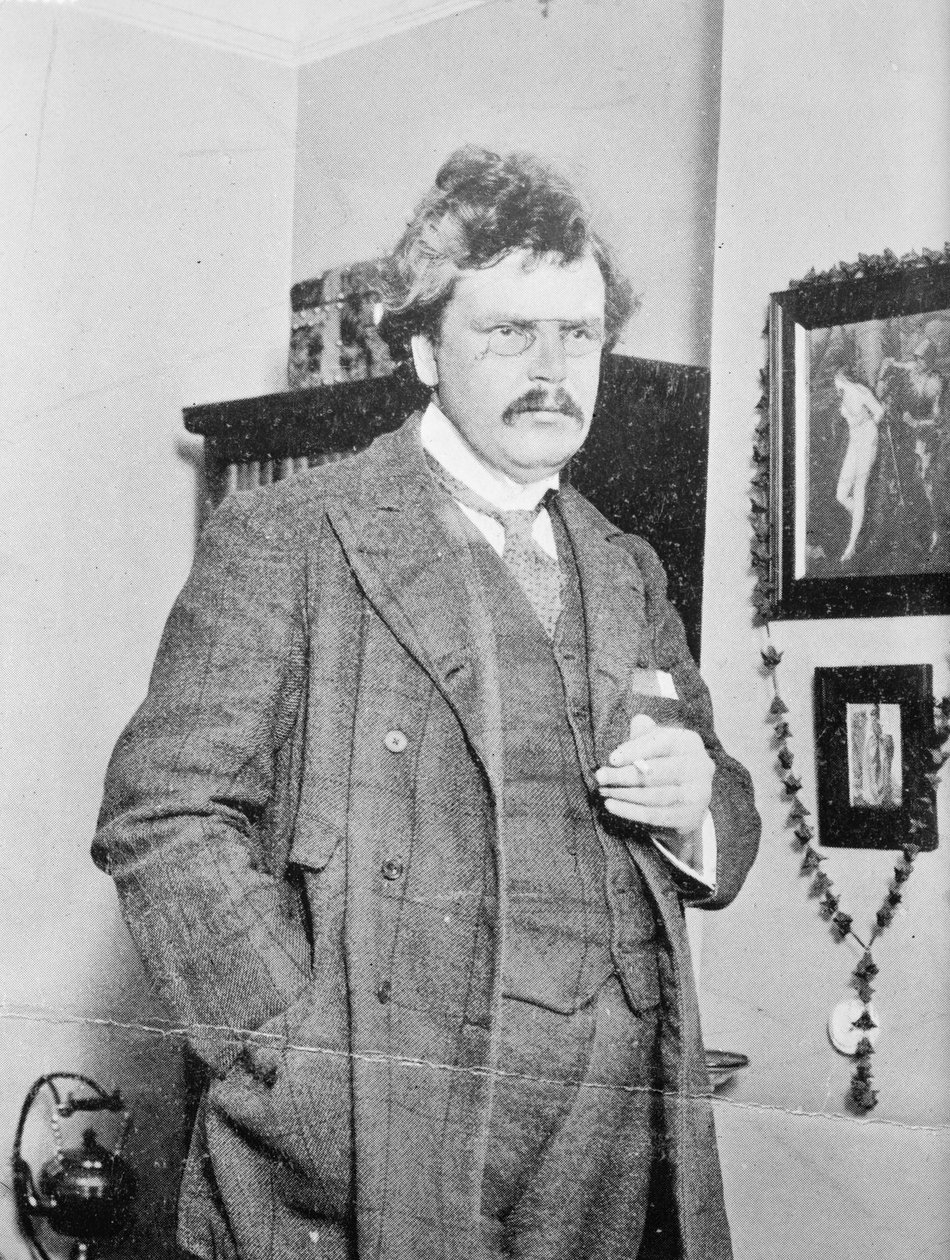 GKChesterton, 1915 de George Grantham Bain