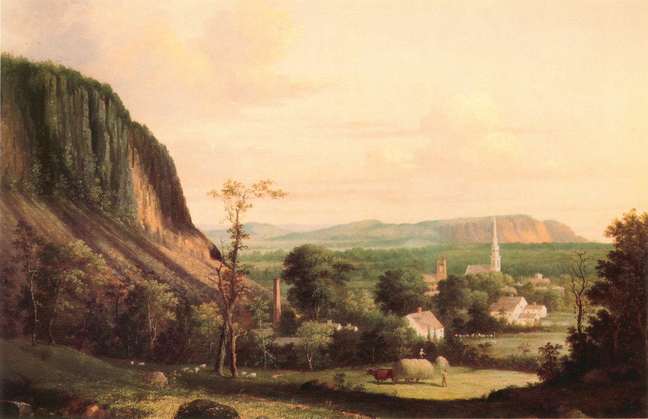 Vista de Westville de George Henry Durrie