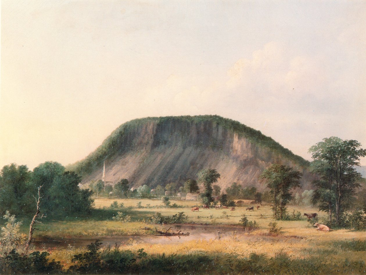 West Rock, New Haven de George Henry Durrie