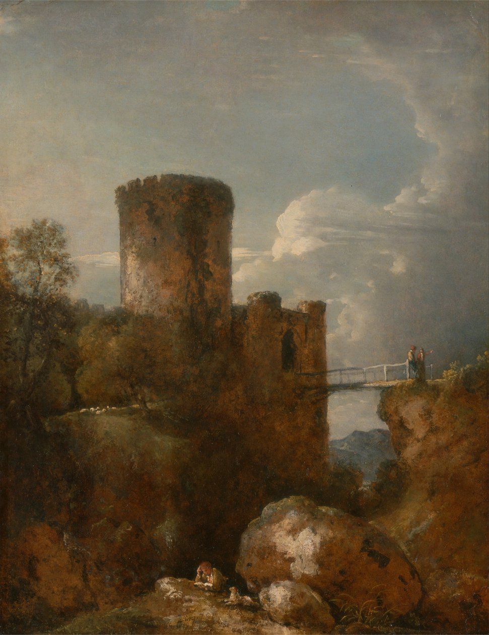 Castelo de Conway de George Howland Beaumont