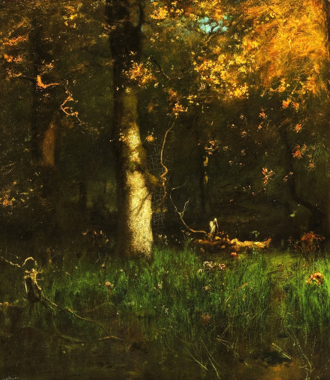 A casa da garça de George Inness