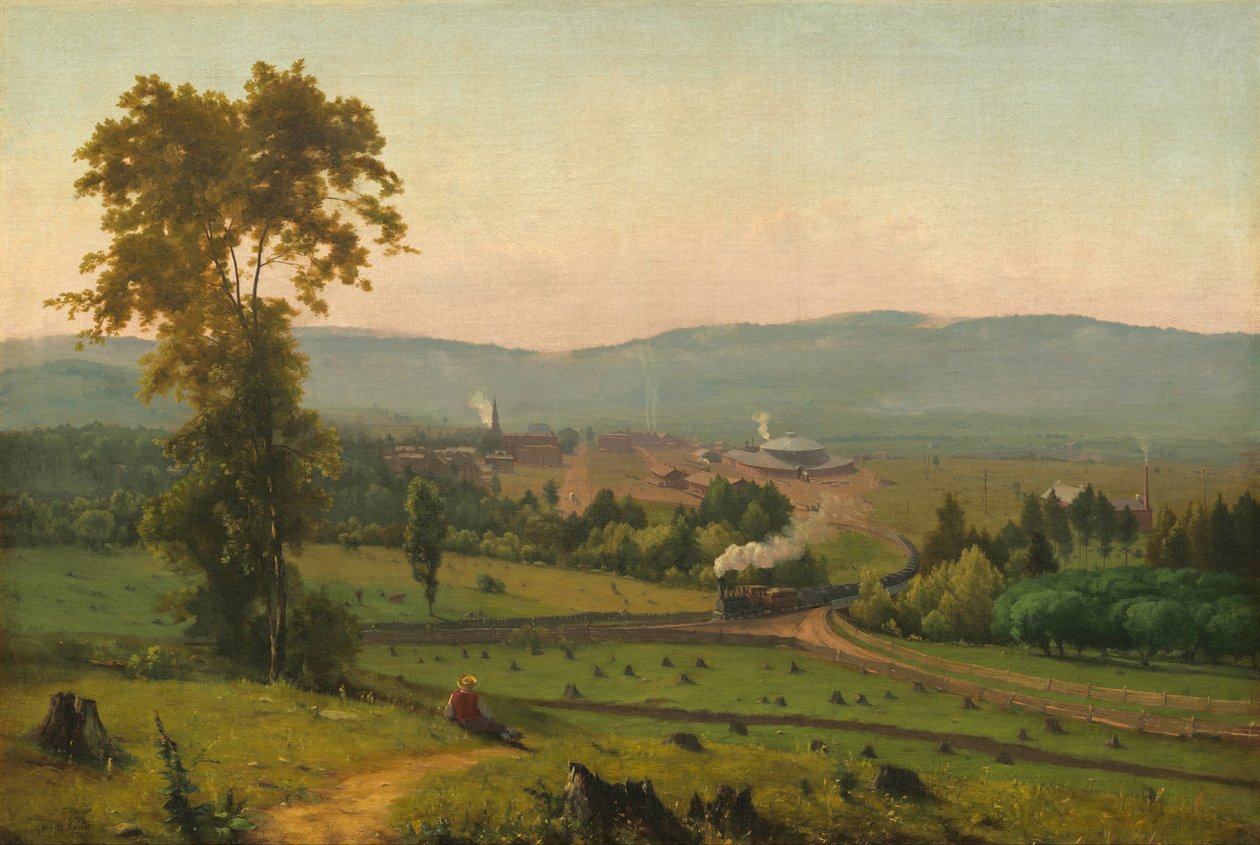 O Vale do Lackawanna de George Inness