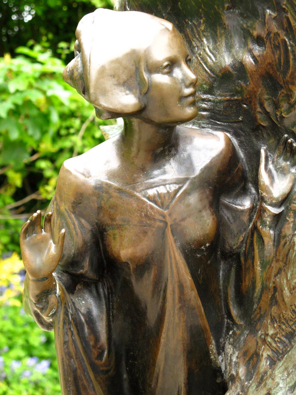 Fada, detalhe da estátua de Peter Pan, 1912 (bronze) de George James Frampton