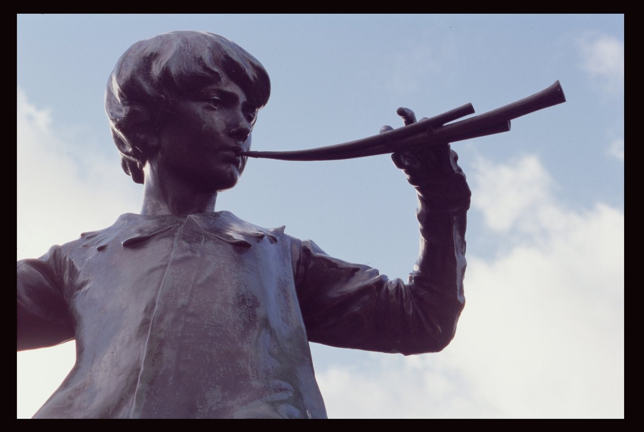 Estátua de Peter Pan, 1912 (bronze) (detalhe) de George James Frampton
