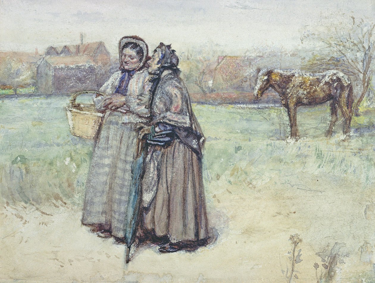 The Gossips de George John Pinwell
