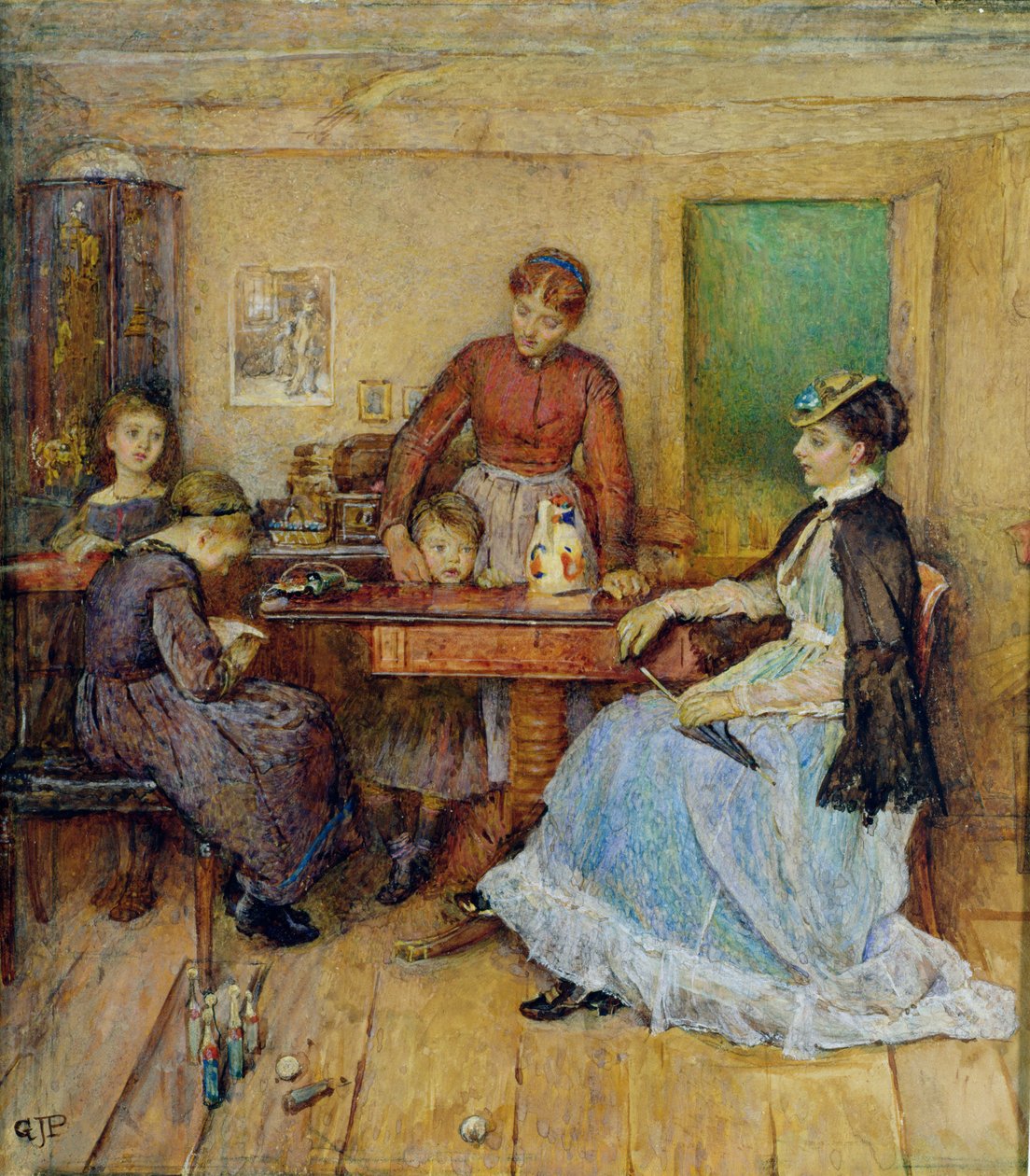 Dia de visita de George John Pinwell
