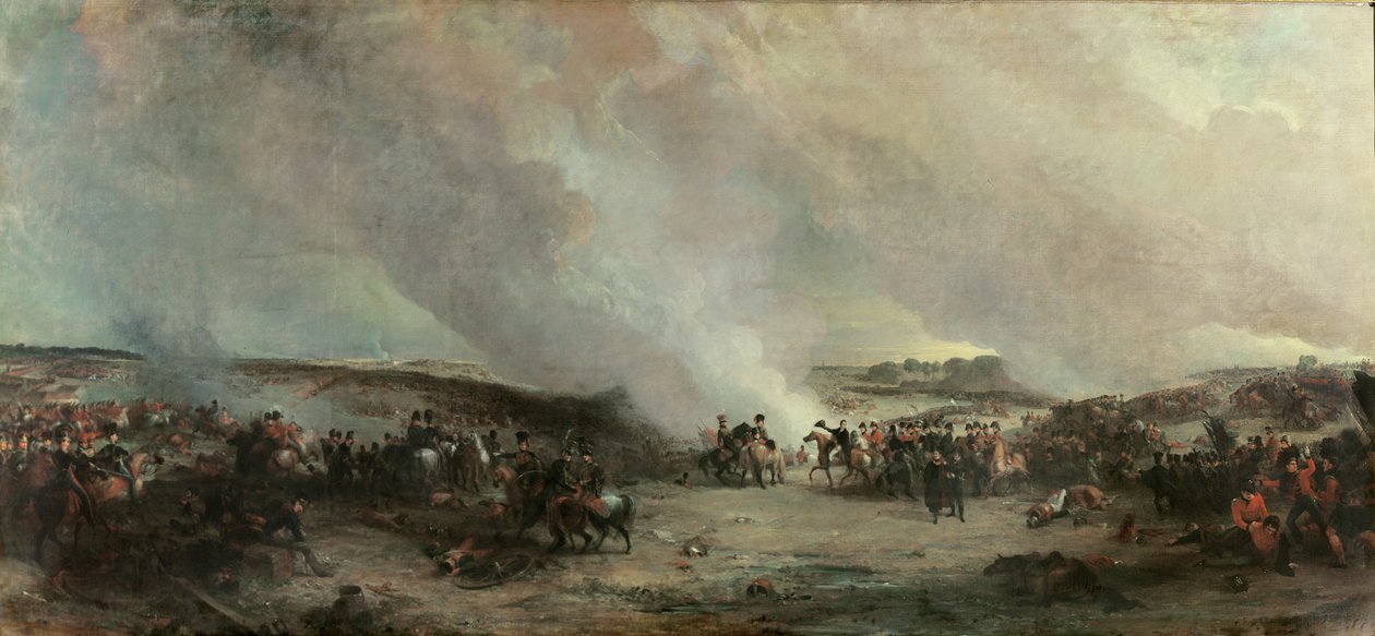 Batalha de Waterloo, 1815 de George Jones