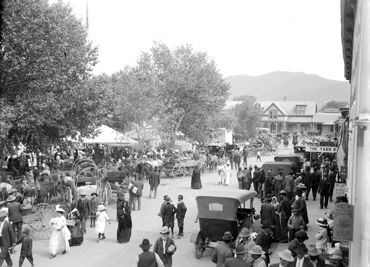 Taos, c.1900-10 de George Lytle Beam