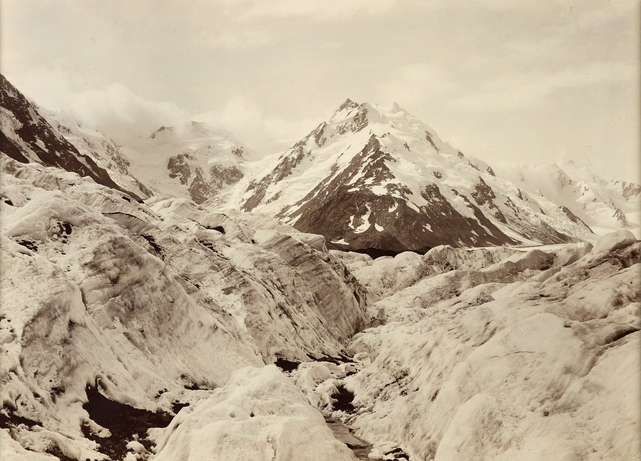 Monte De La Beche da Geleira Tasman de George Moodie