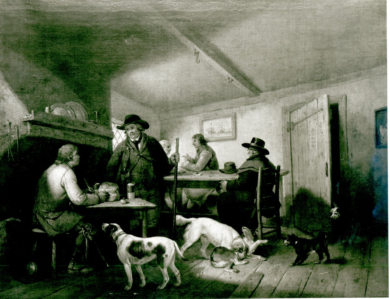 Interior de um Country Inn de George Morland