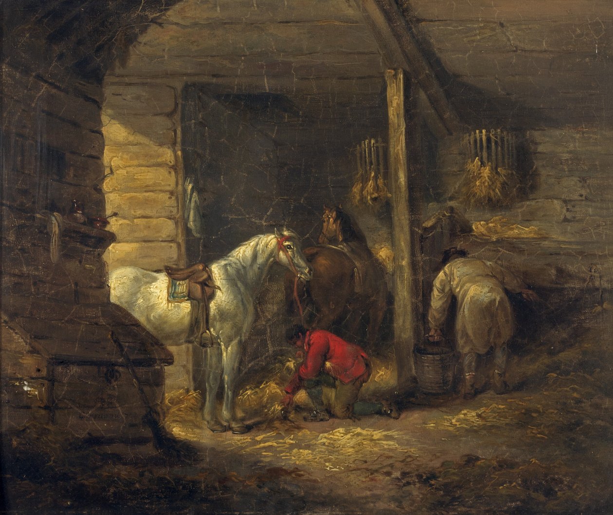 Cena estável de George Morland