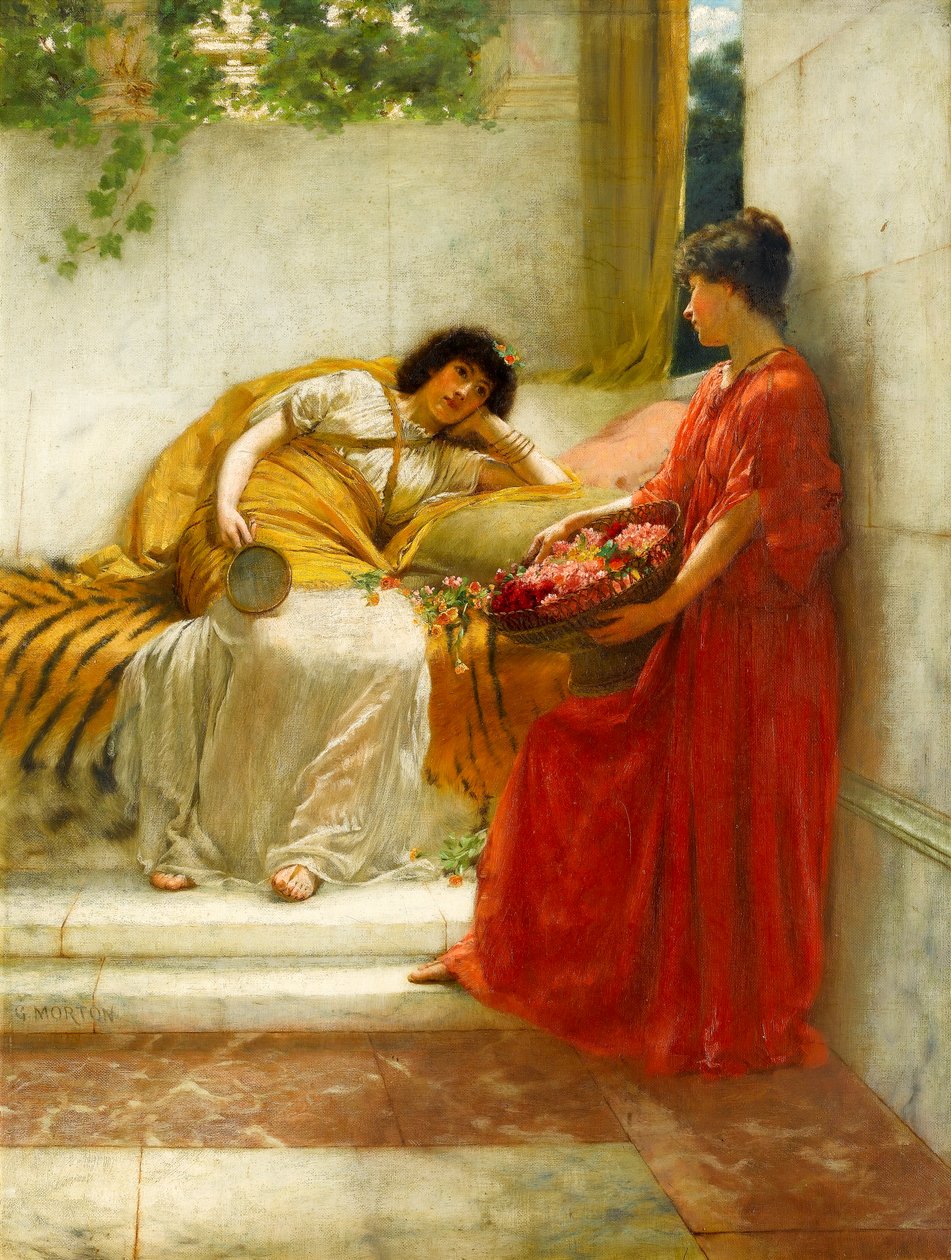 Momentos ociosos na Roma Antiga de George Morton