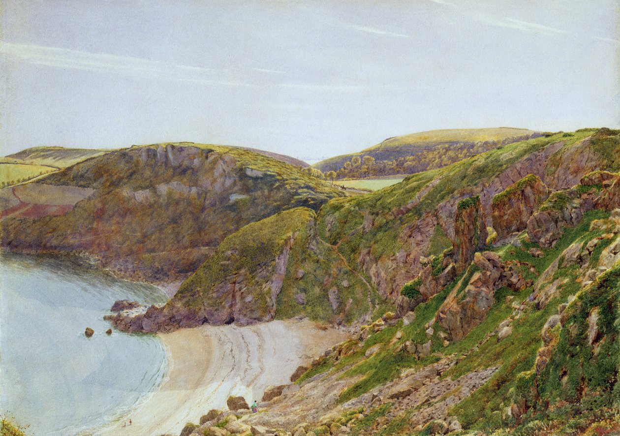 Enseada de Anstey, South Devon de George Price Boyce