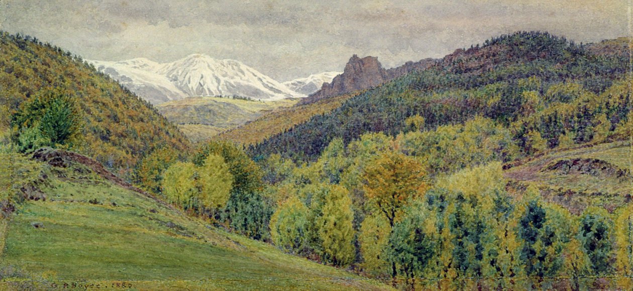 No Puy-de-Dome de George Price Boyce