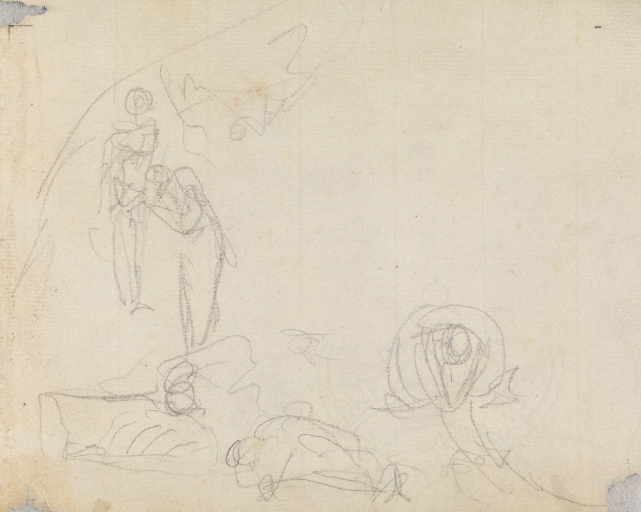 Estudo de Composição de Figuras 16 de George Romney