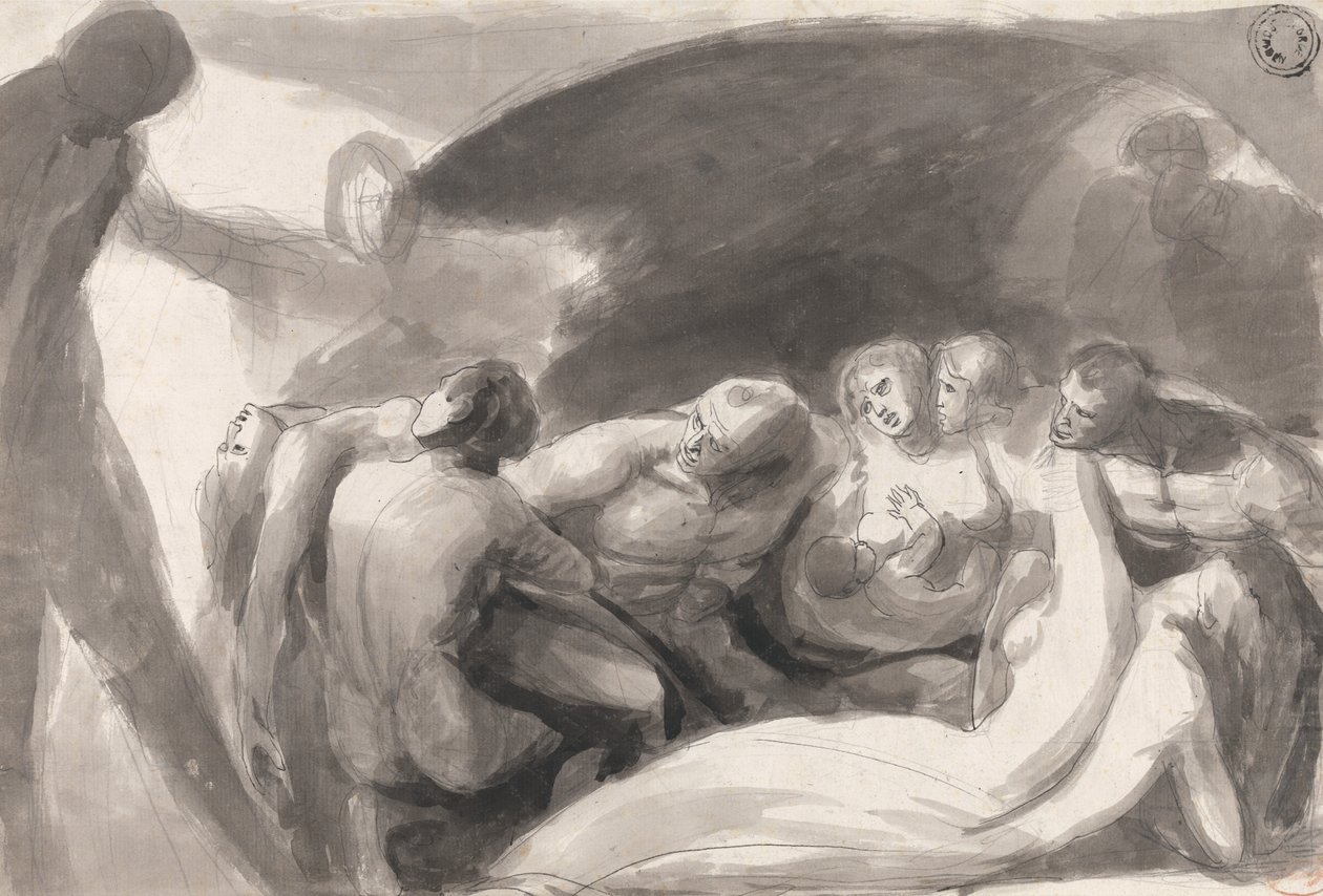 Howard visitando uma prisão de George Romney