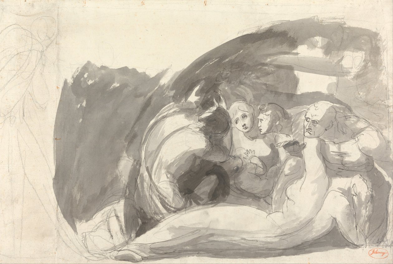 Howard visitando uma prisão de George Romney